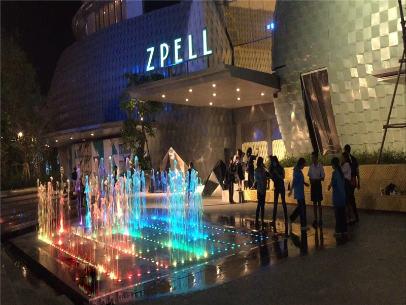проект фонтана в zpell plaza bangkok, Таиланд