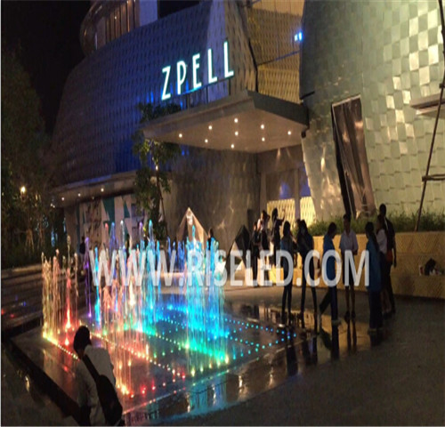Проект zpell plaza fountain в Таиланде